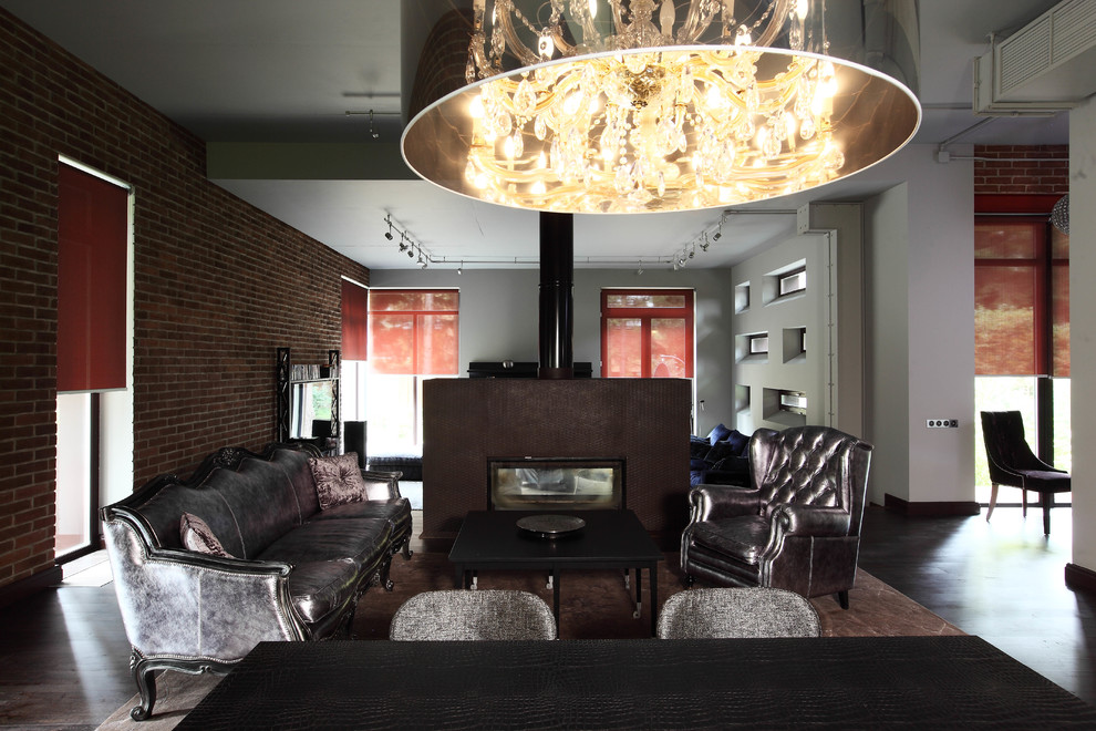 Box house - современный дом в стиле лофт. Архитектурное бюро Романа Леонидова.