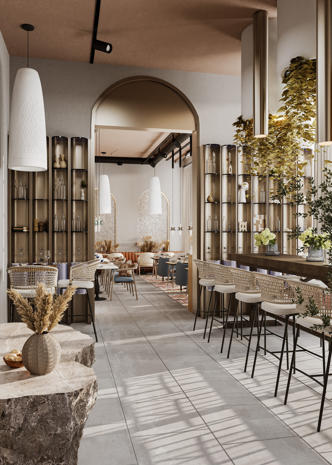 Интерьер ресторана