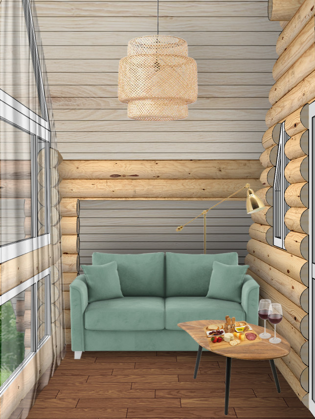 Дача в русском стиле