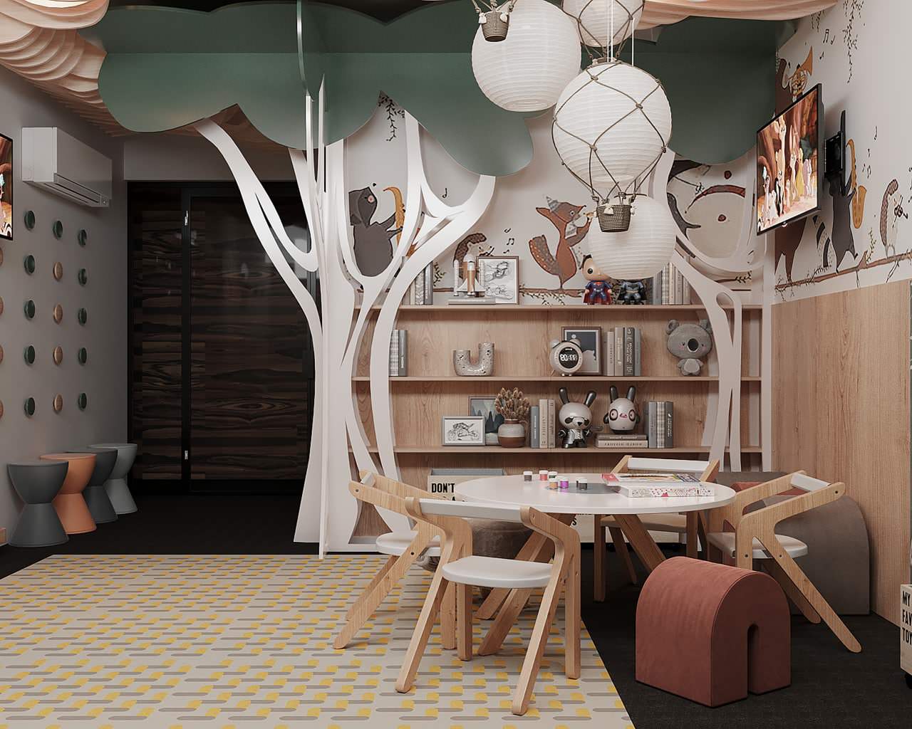 Обложка проекта: Детская комната с санузлом в Бизнес Центре