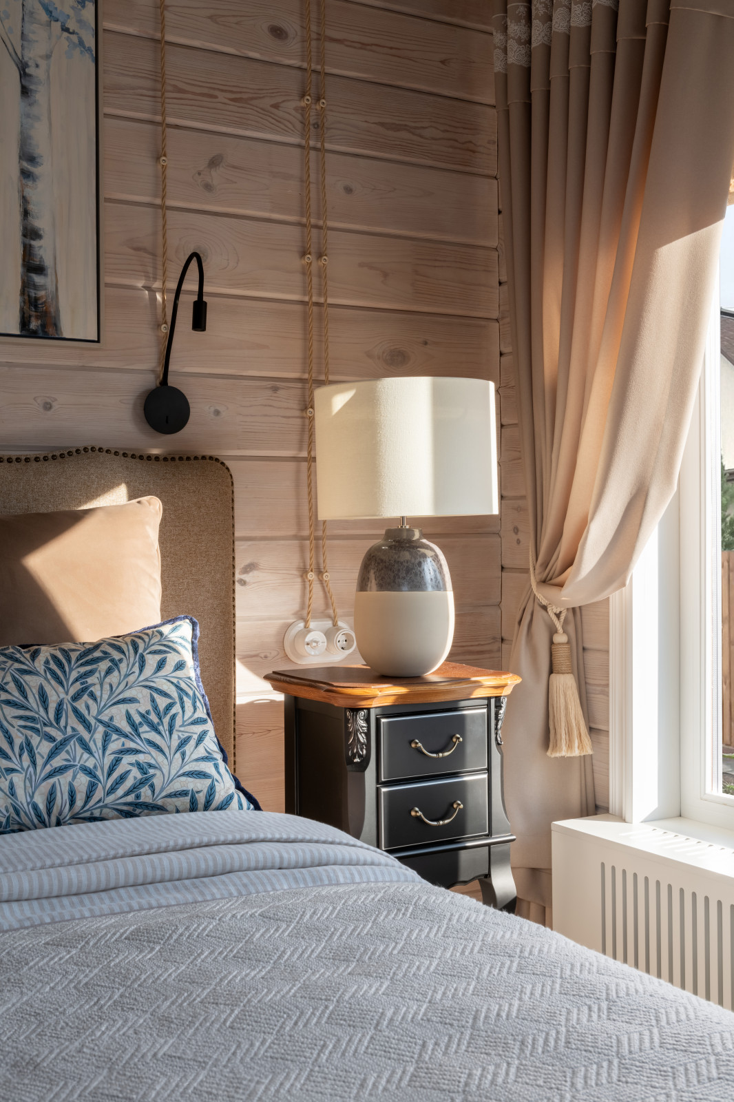 Интерьер деревянного дома