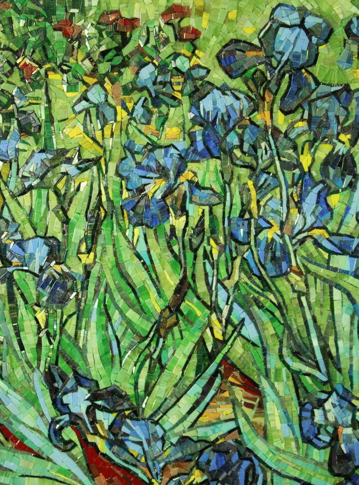 Обложка проекта: Работа Ван Гога " Ирисы"