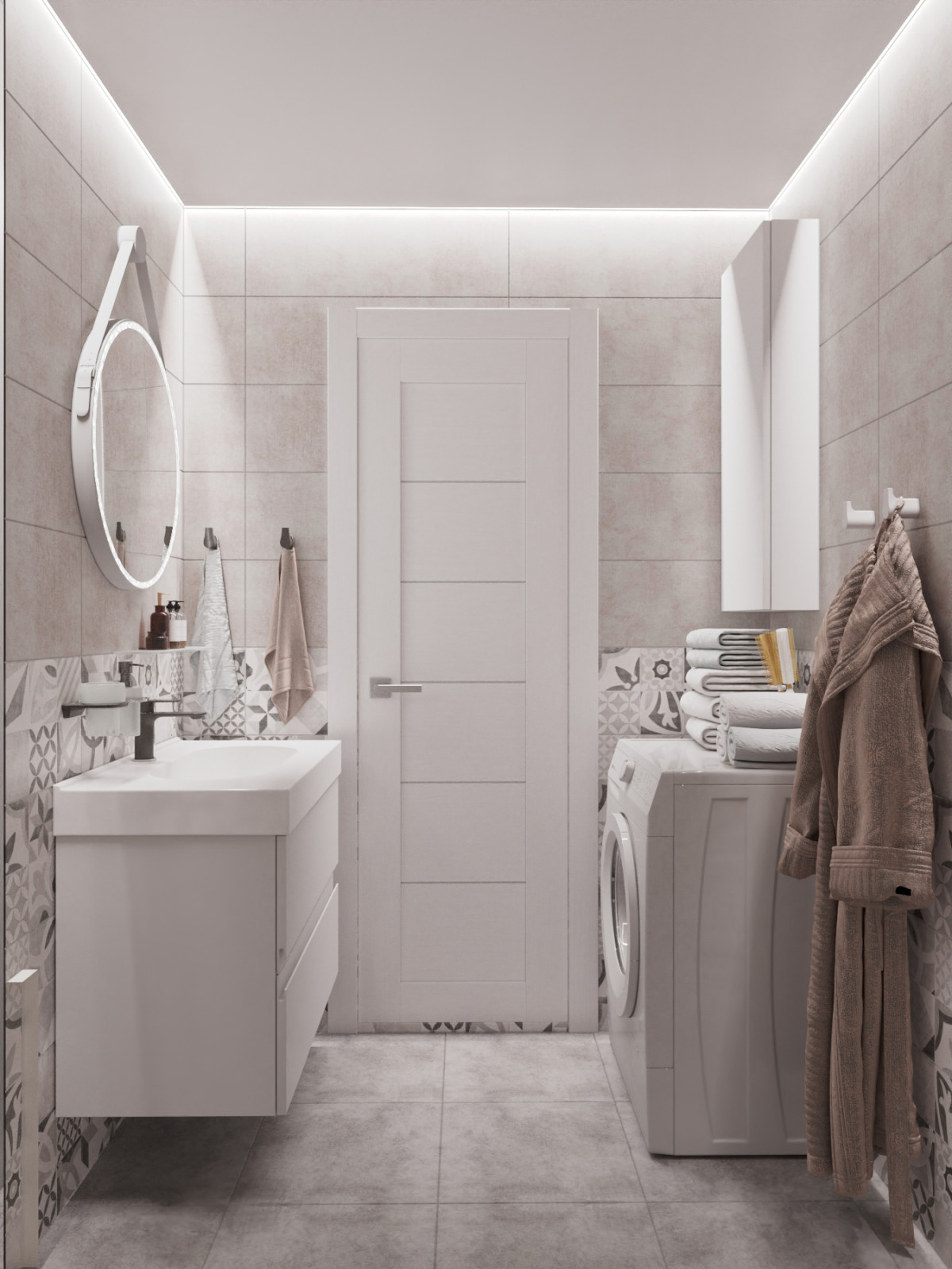 Сдержанный серый