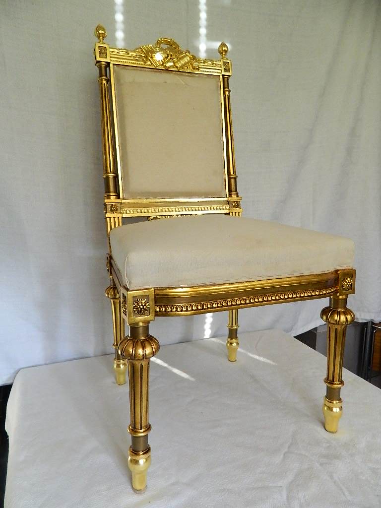 Реставрация сусальным золотом