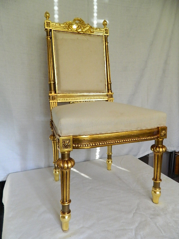 Реставрация сусальным золотом