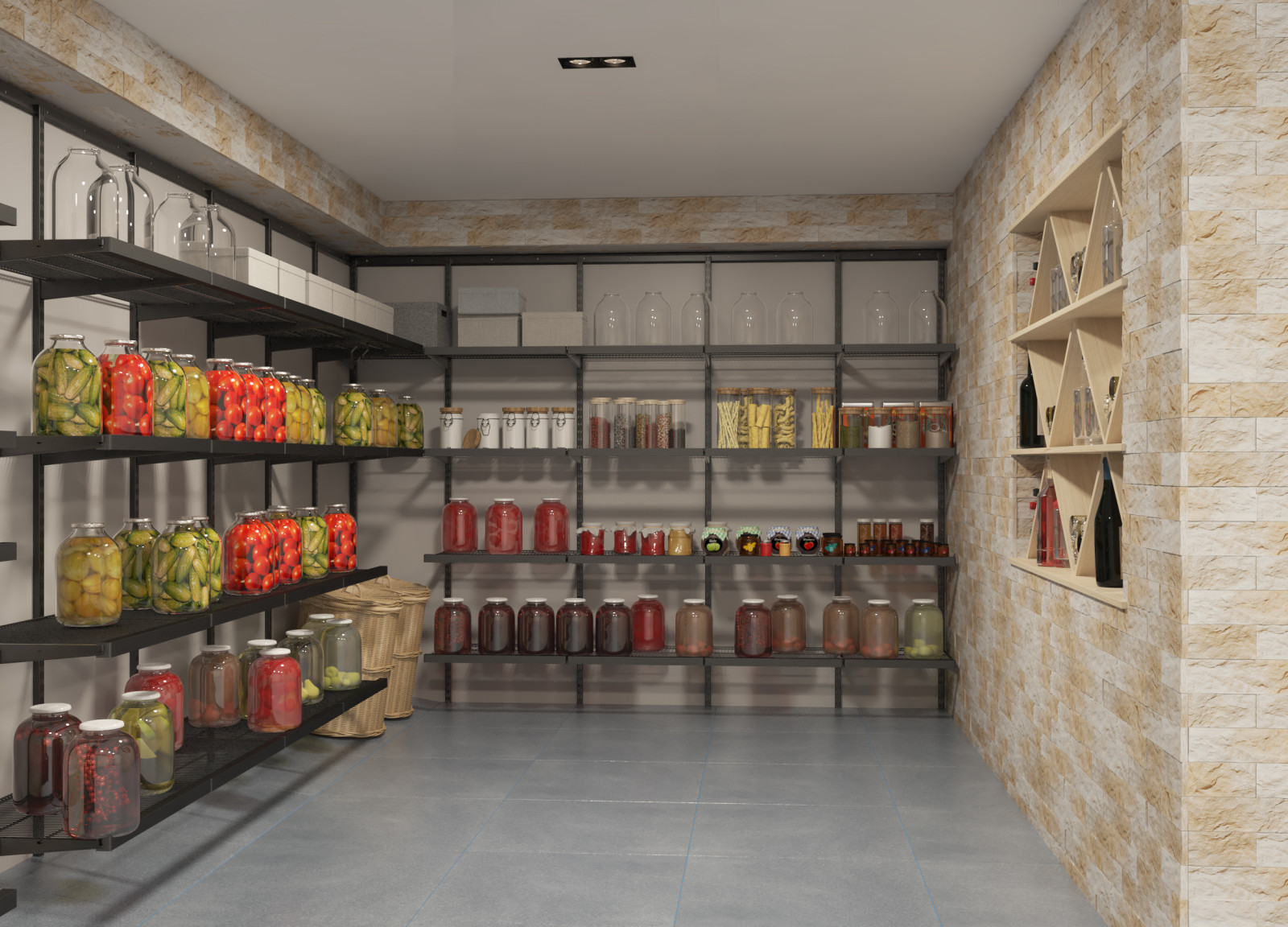 Дизайн-проект помещения для хранения