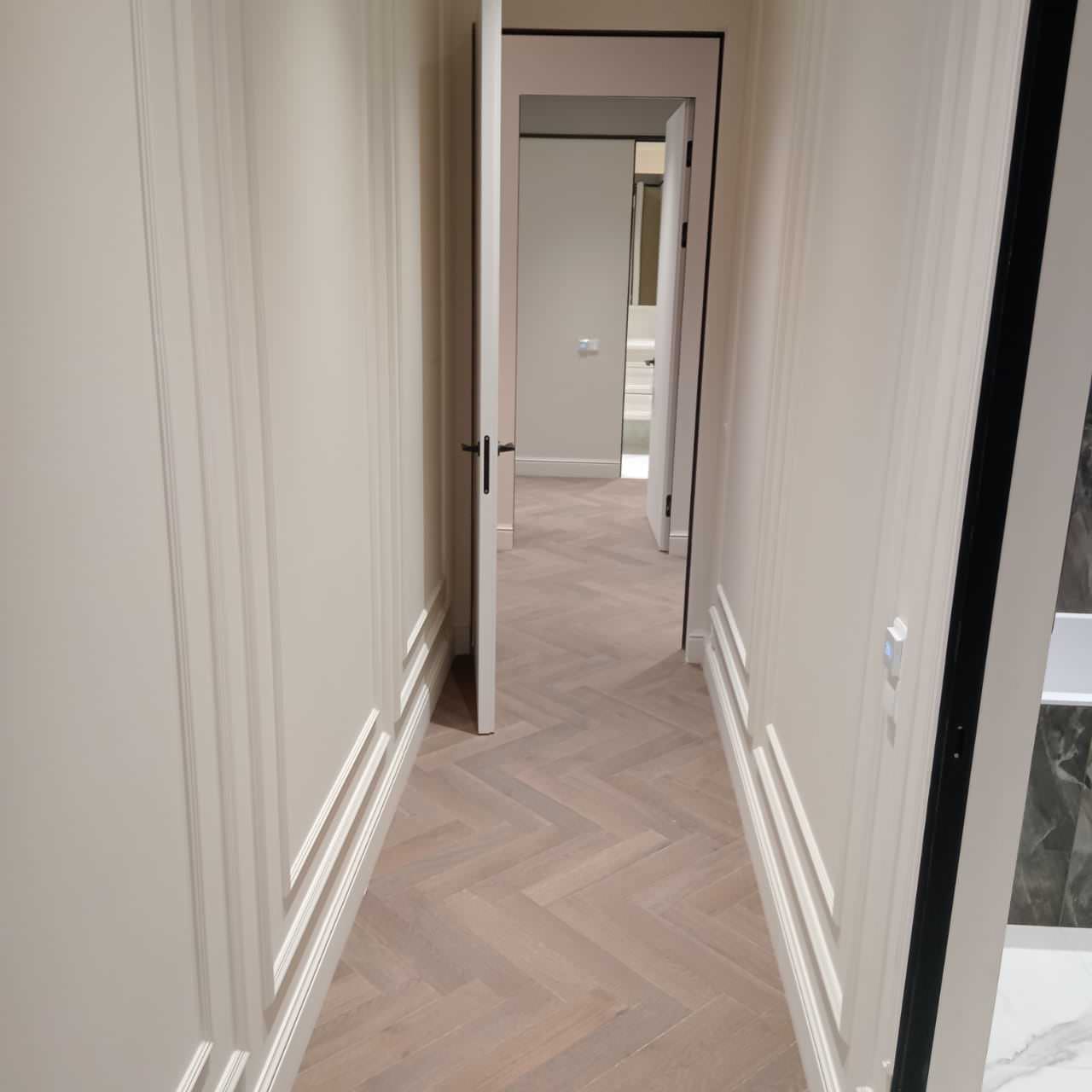 Инженерный паркет, дуб, английская ёлка