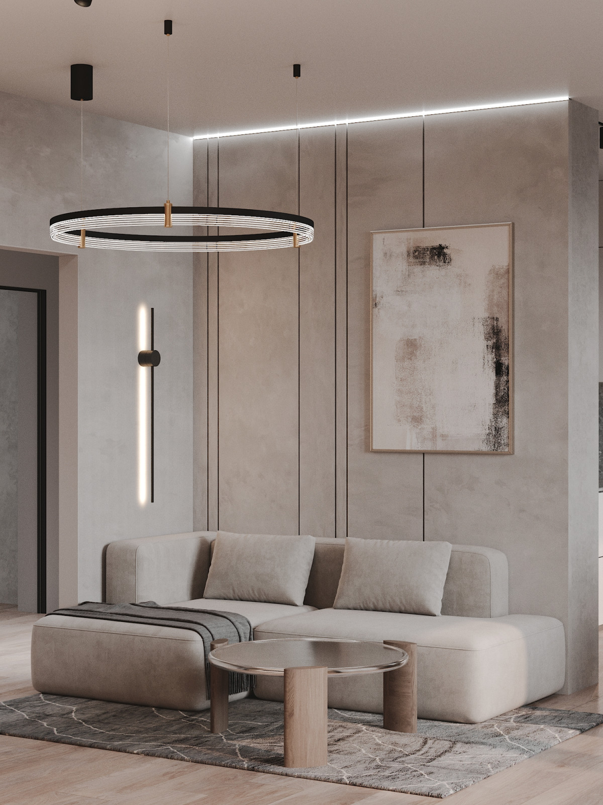 Дизайн квартиры у кремлевской набережной