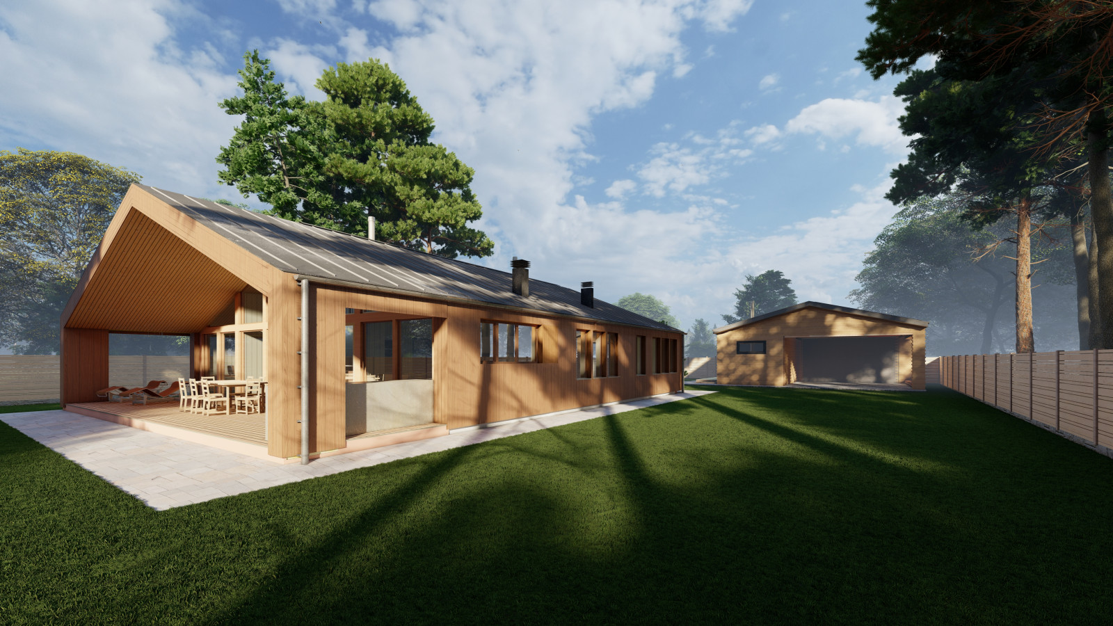 Проект и строительство загородного дома