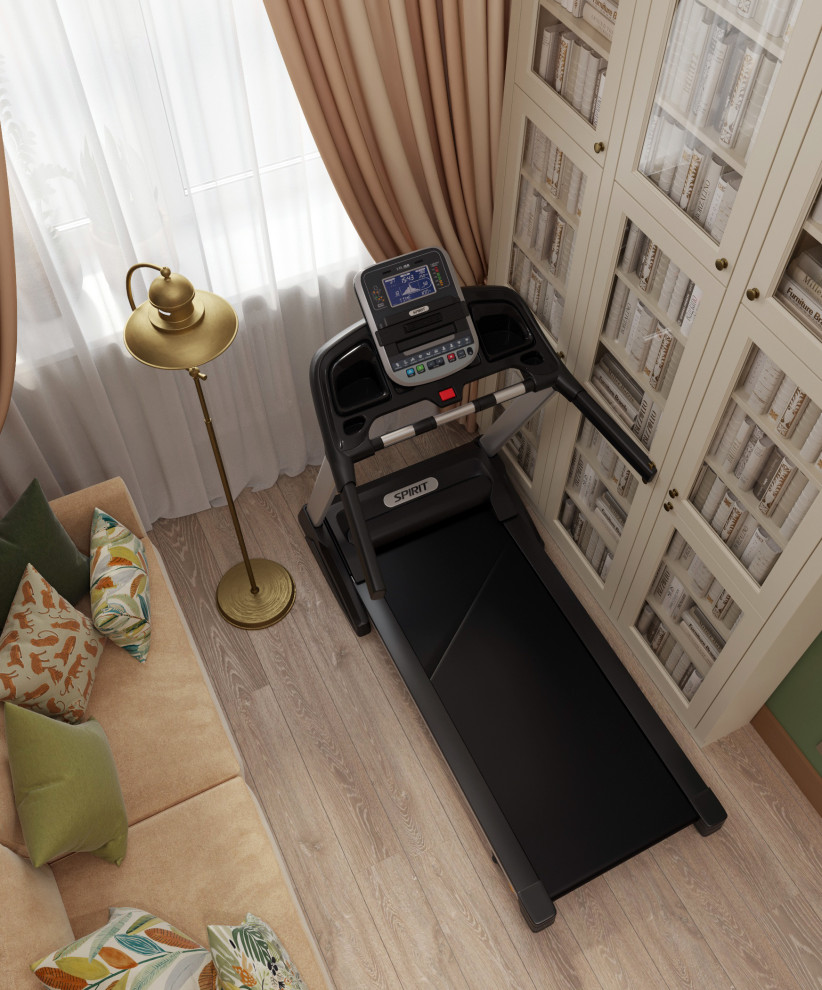 Интерьер части квартиры в Долгопрудном - "Маски" (49,65 кв.м.)