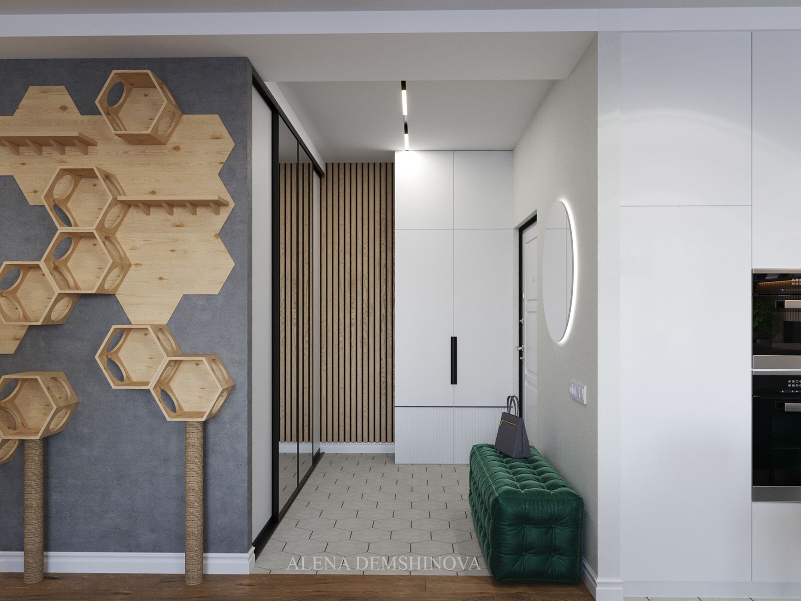 Квартира для молодой пары и их котиков