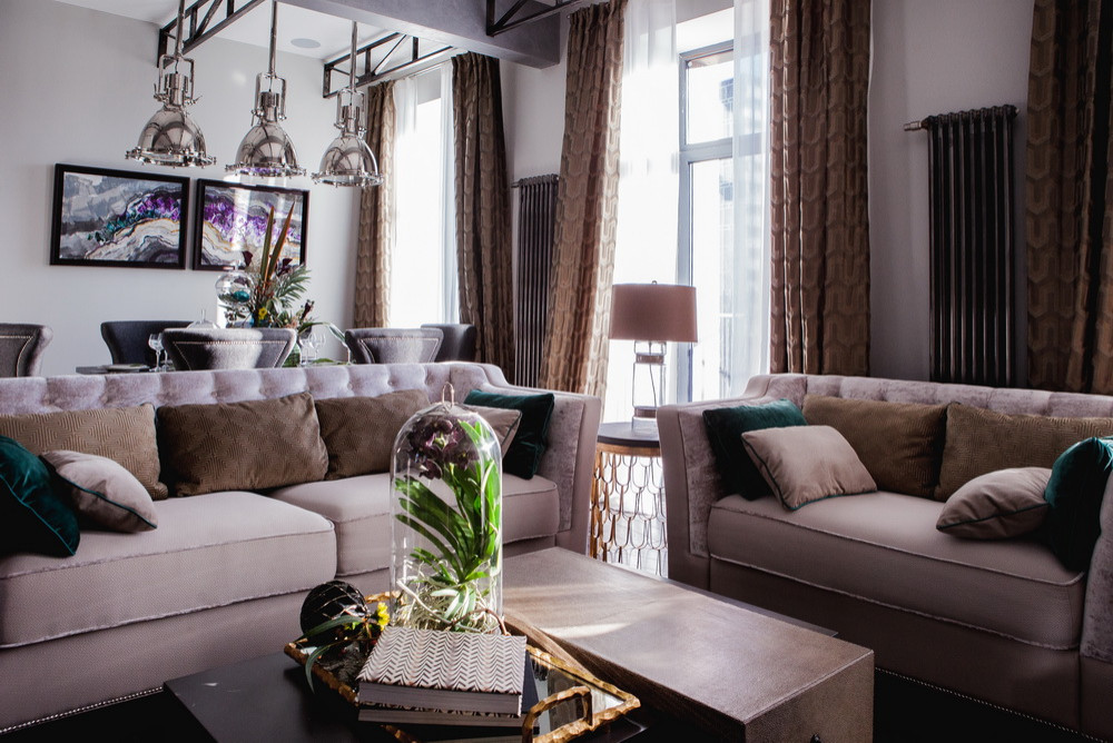 Скромное обаяние буржуа \\ гостиная-кухня