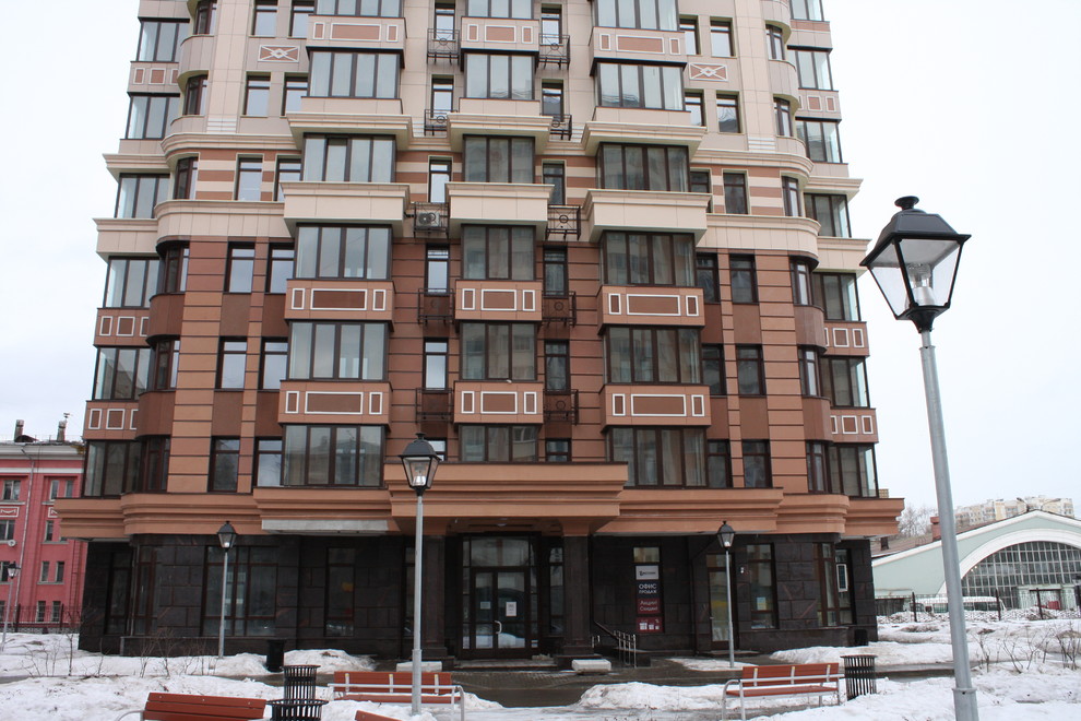 Остекление элитного жилого дома