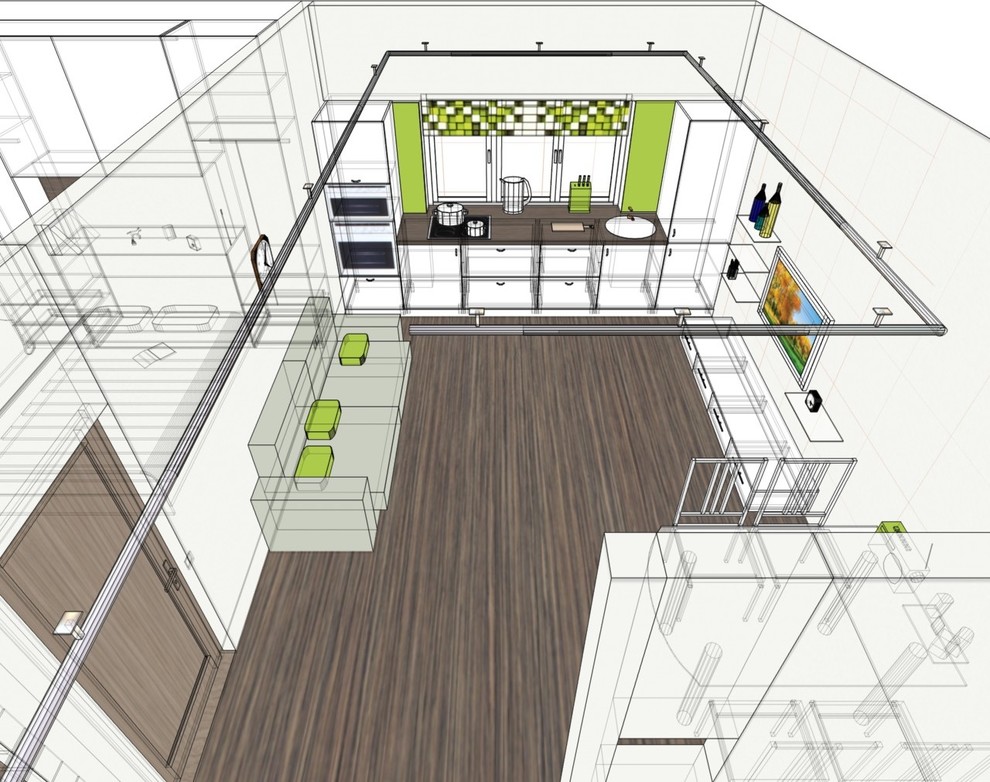 Дизайн 1-ой квартиры в двух