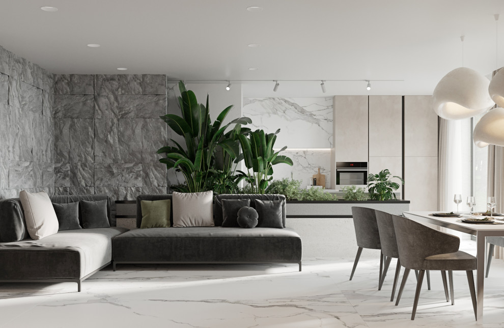 Обложка проекта: Квартира в современном стиле г. Москва