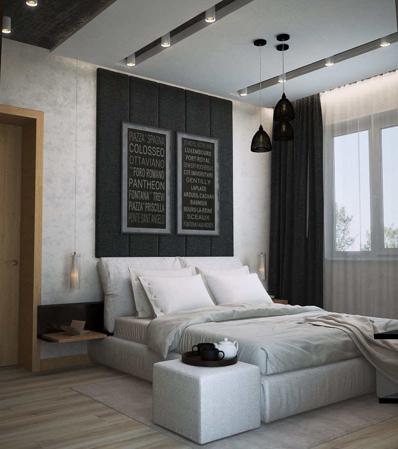 Дом в стиле лофт, хай-тек