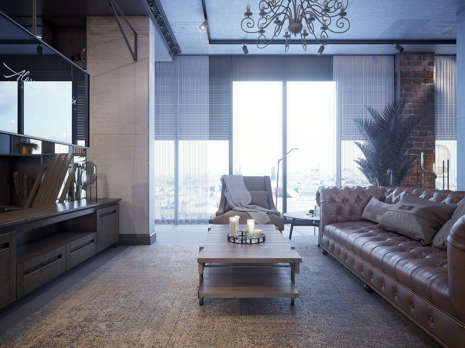 Кухня-Гостиная-Спальня