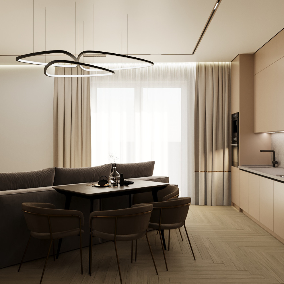 Обложка проекта: Дизайн проект квартиры для молодой семья с ребенком