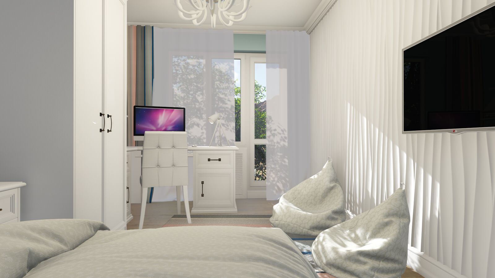 Комната девочки-подростка