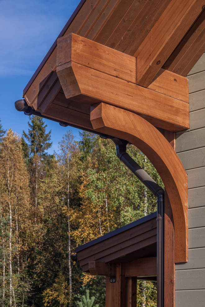 Дом по технологии Timber Frame