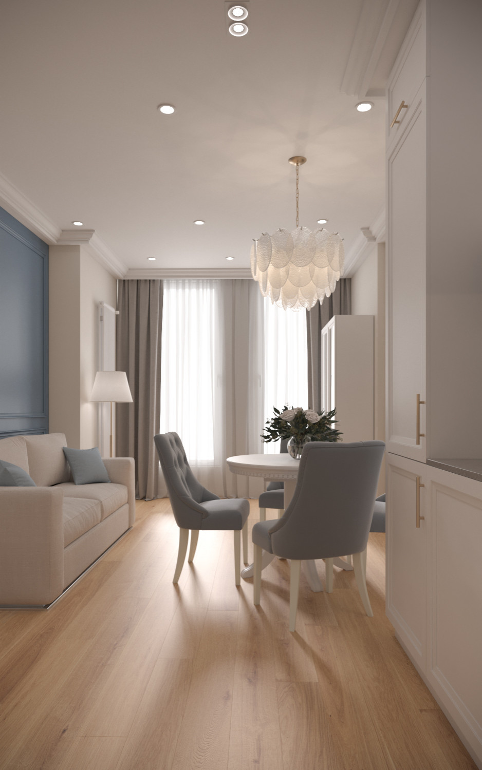 ЖК Голден Сити, 1 к.кв. в неоклассике