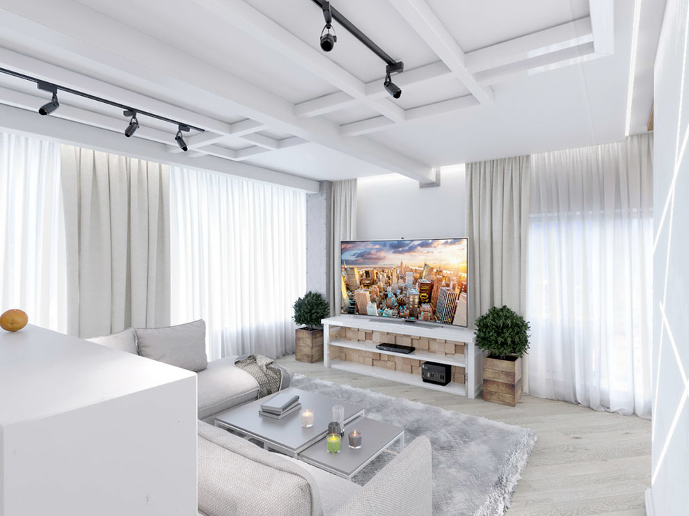 Интерьер двухуровневой квартиры