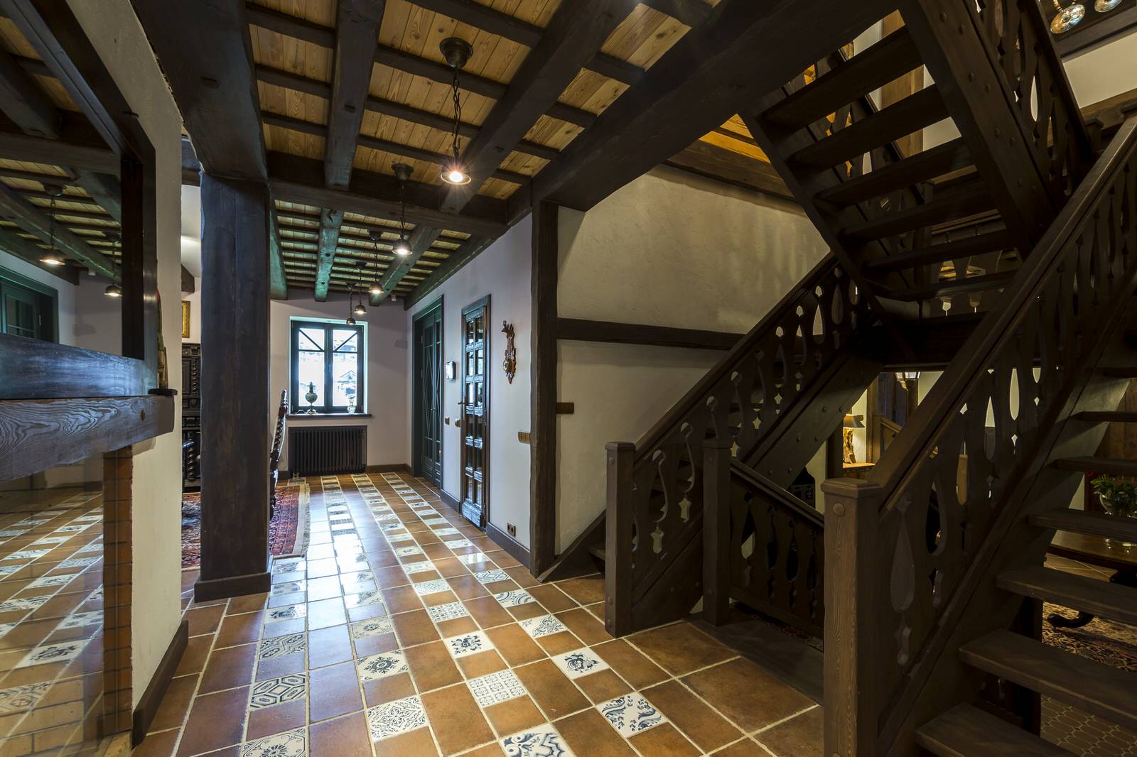 Большой дом шале