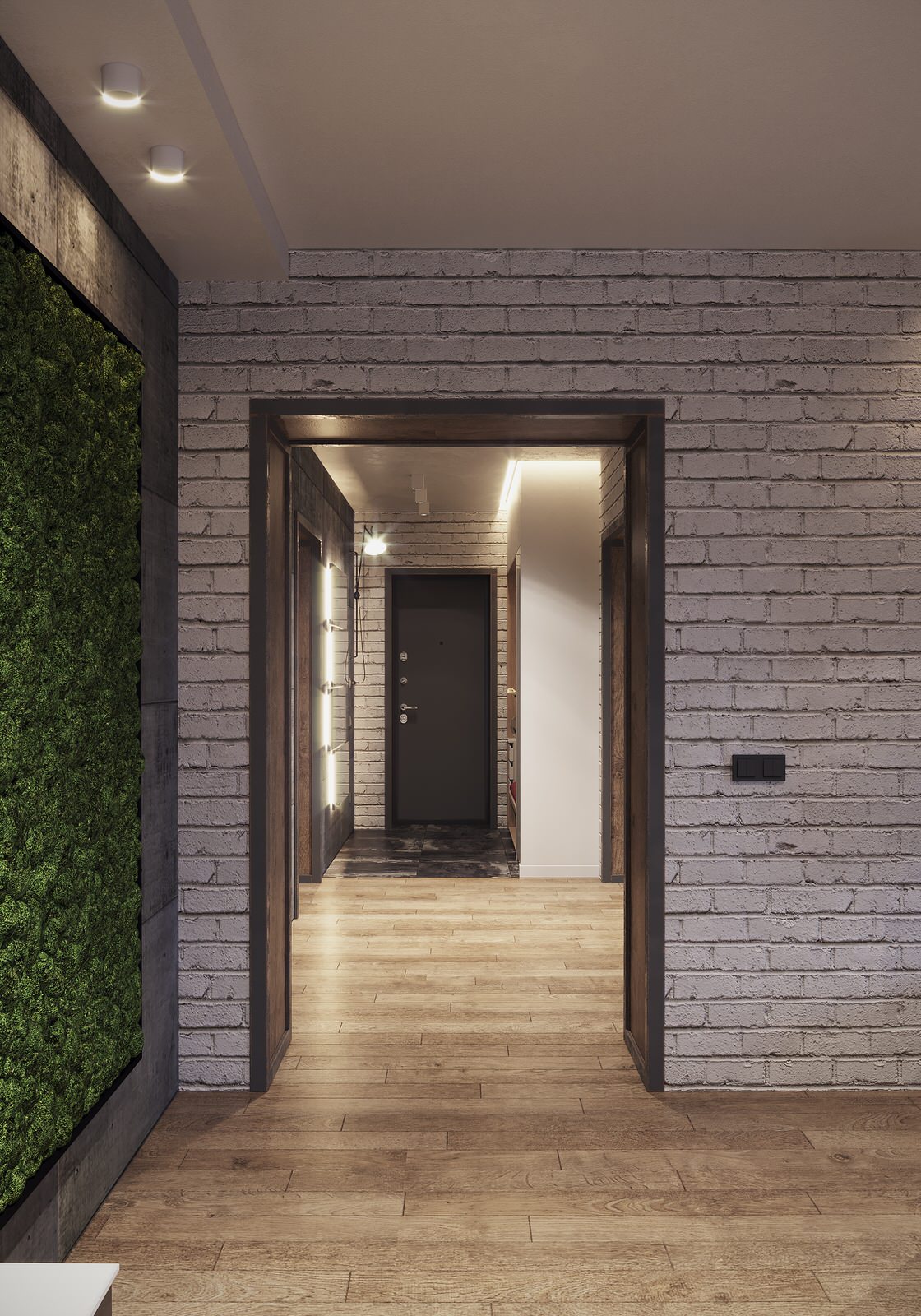 Дизайн квартиры в индустриальном стиле