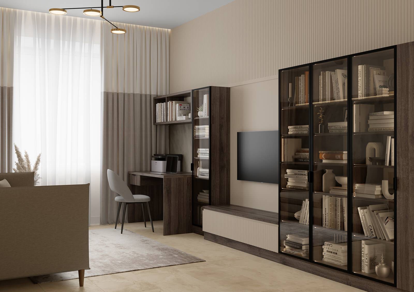 Кабинет и кухня для Надежды