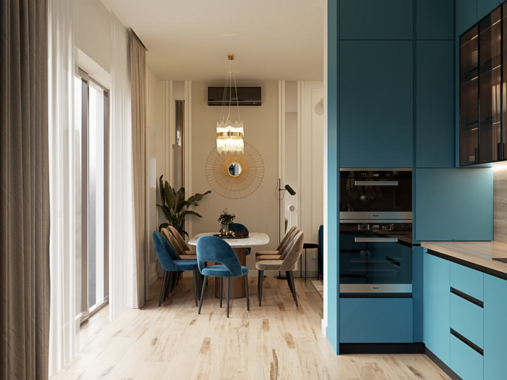 Одноэтажный дом в Подмосковье