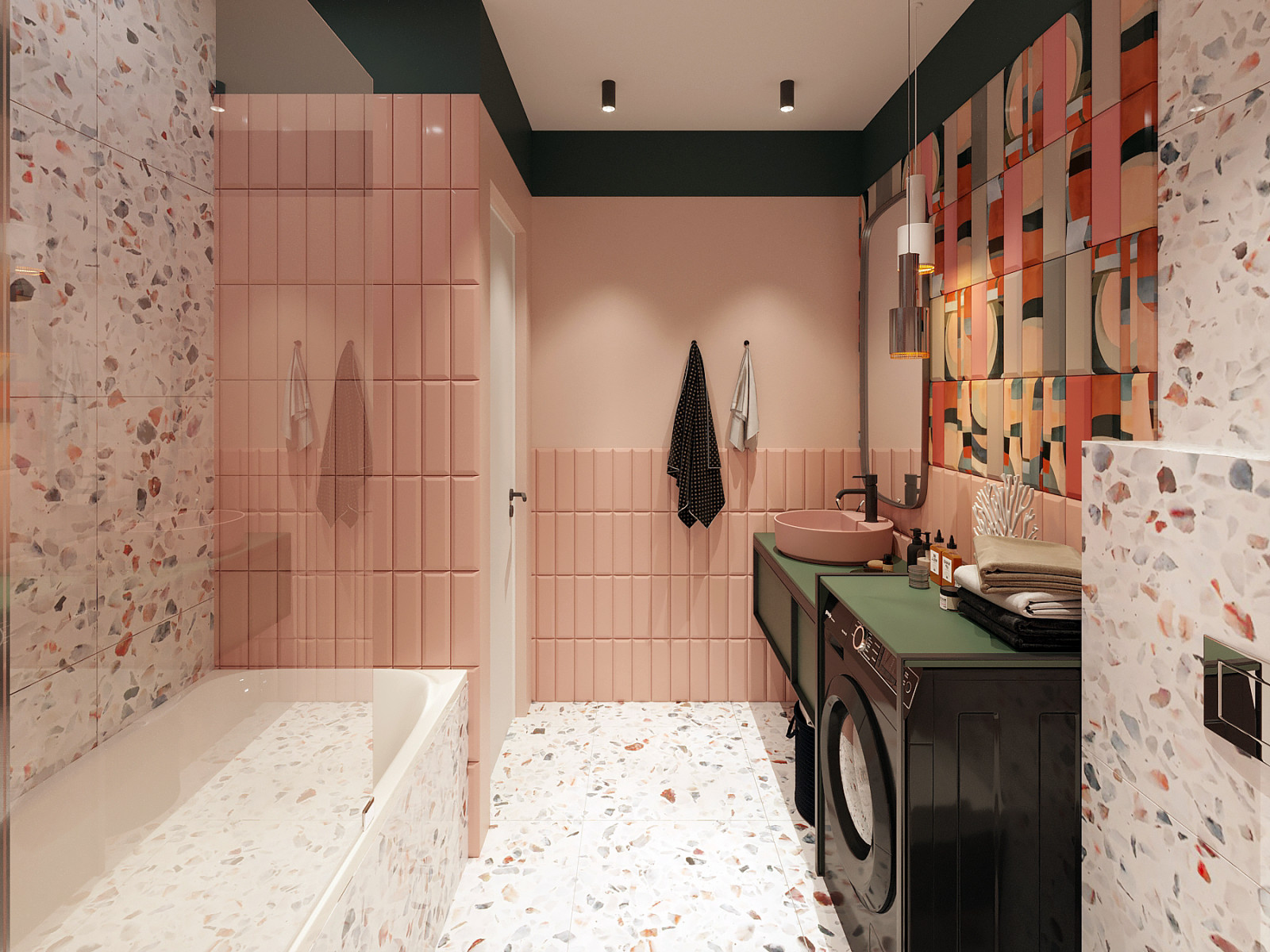 Квартира в стиле "Мемфис"