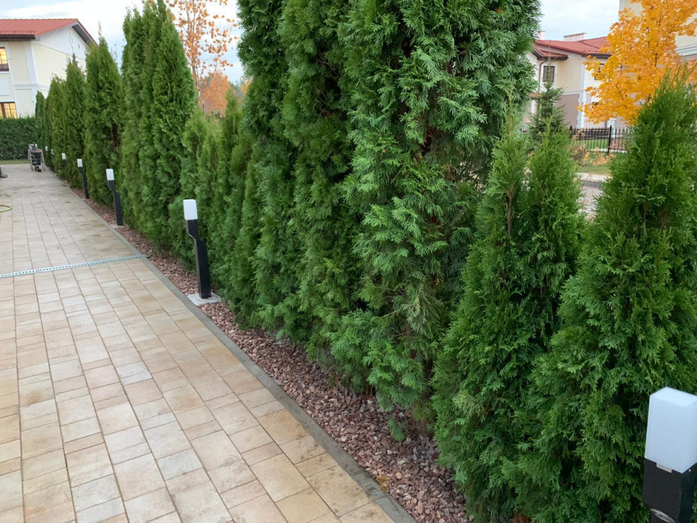 Ландшафтный дизайн в поселке "Жуковка"