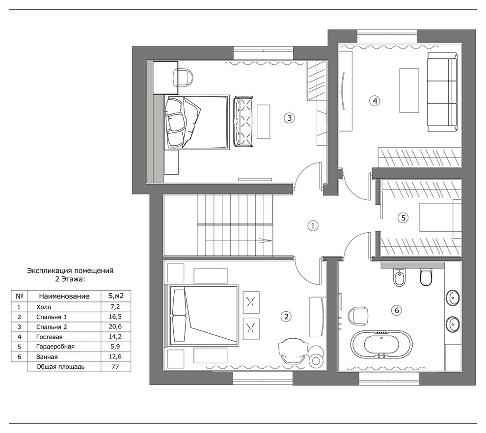 Загородный Дом, 160 м2