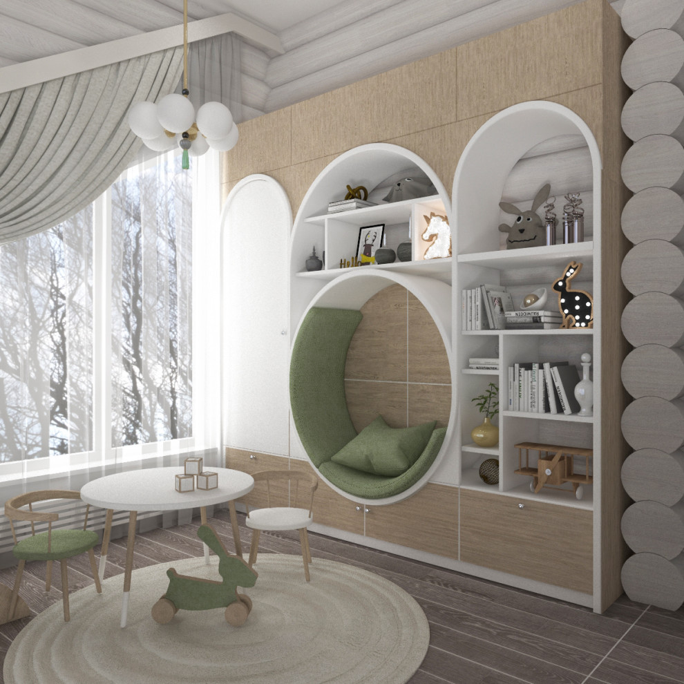 Проект загородного дома из сруба