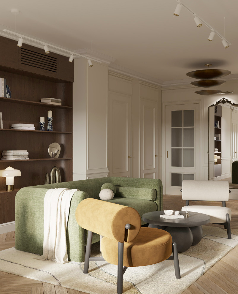 Квартира в стиле неоклассика