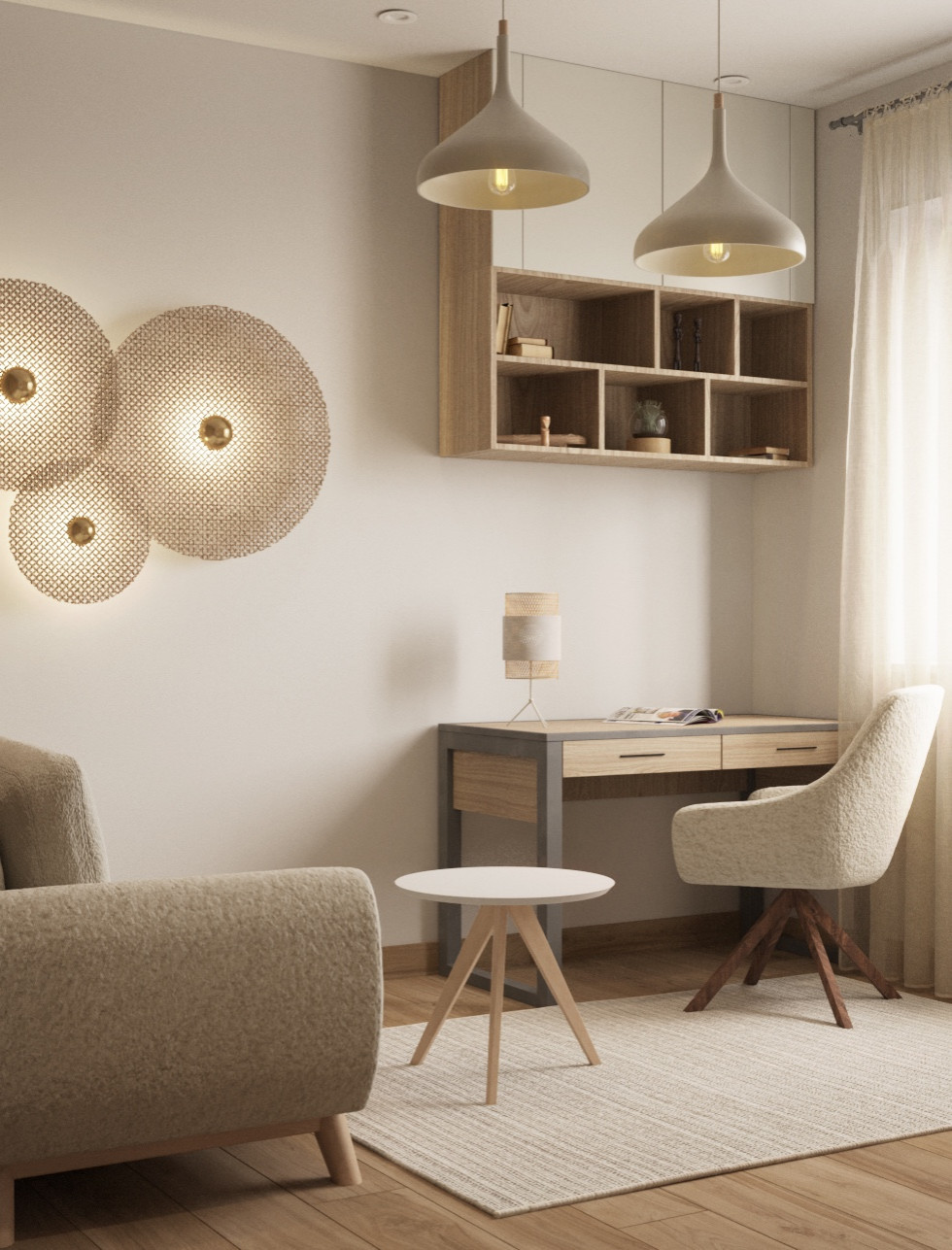 Обложка проекта: Дизайн-проект загородного дома