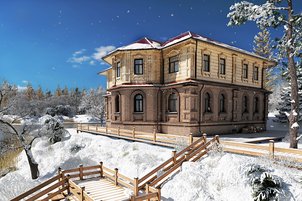 Проект дома БАХРУШИН.