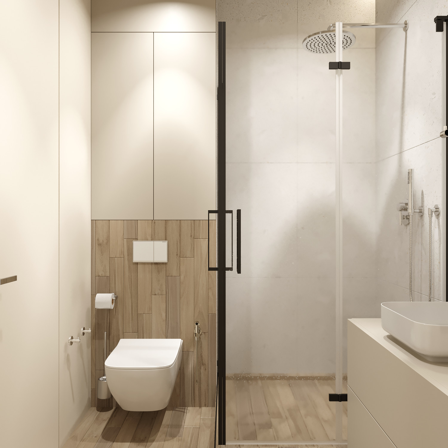 Проект квартиры в Москве 78 м2