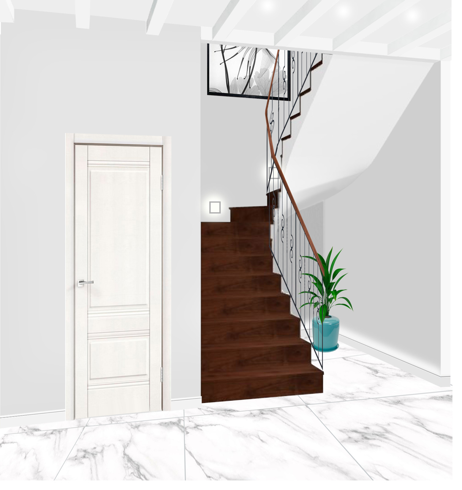 Таунхаус в ЖК "Совушки" Эскизный проект.