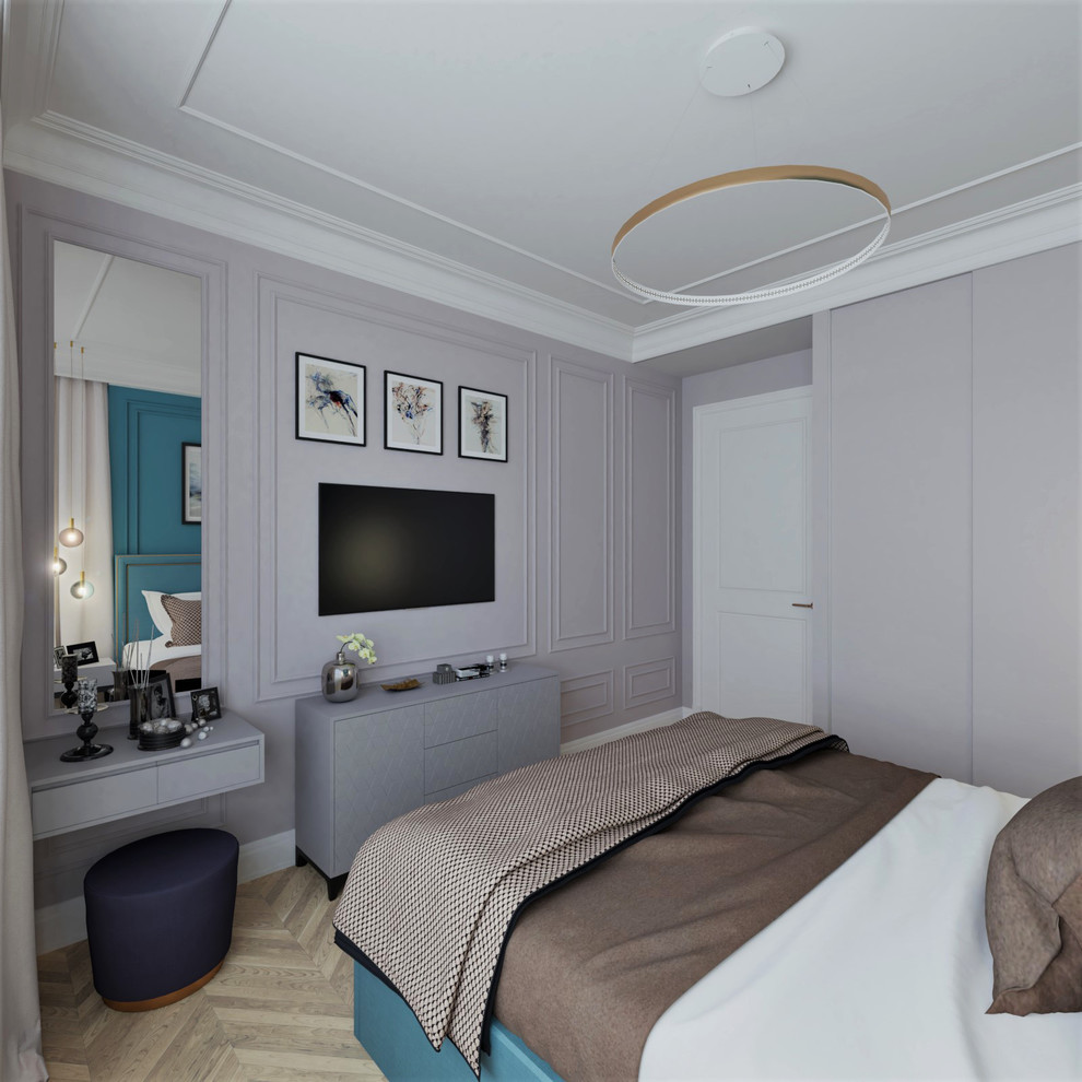 Обложка проекта: Квартира с французким акцентом в ЖК Ривер Парк