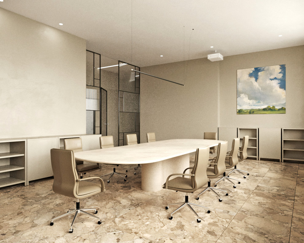 Концепция интерьера офисного здания