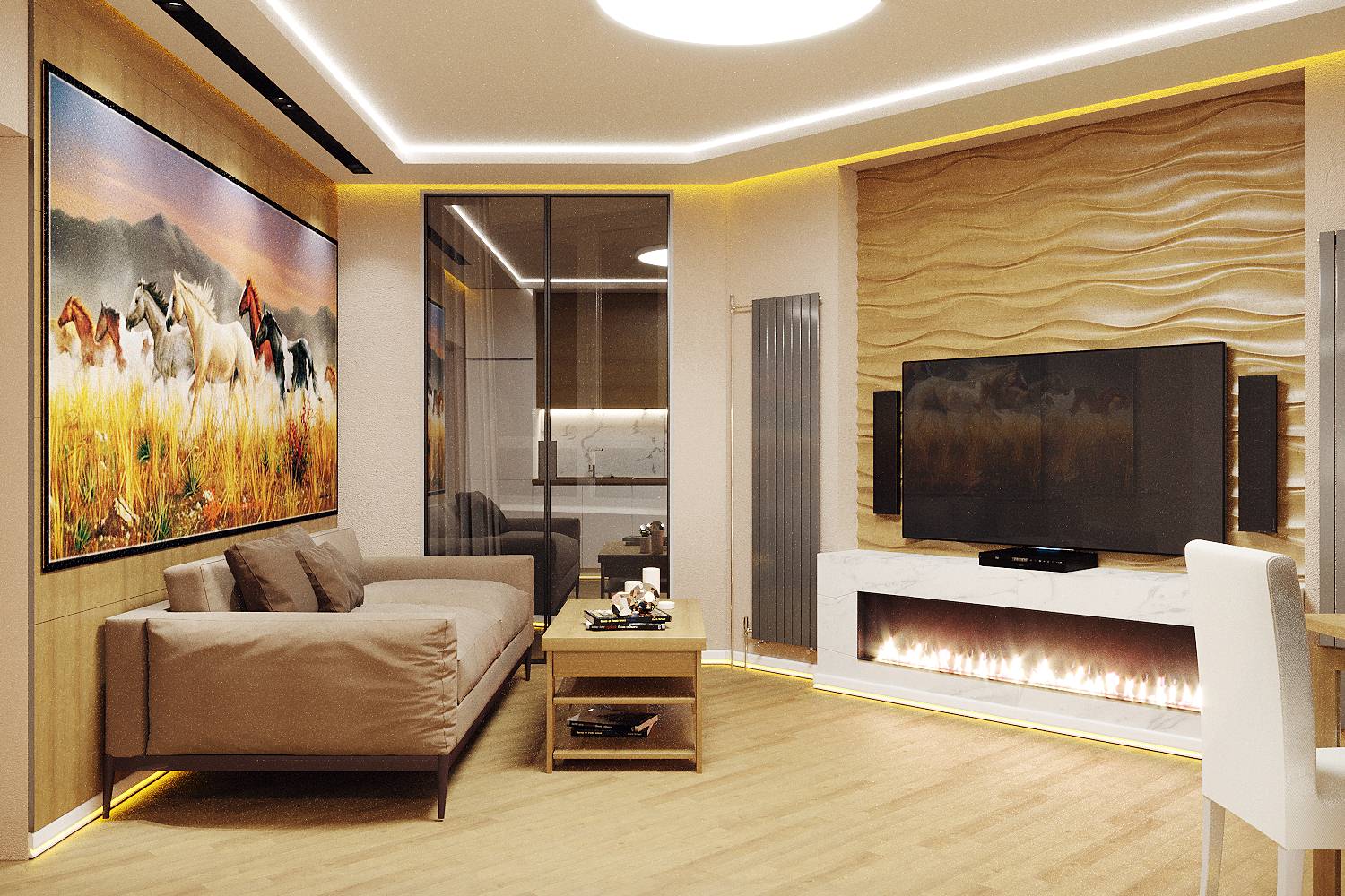 Дихайн проект 2 к.квартиры. г. Санкт Петербург