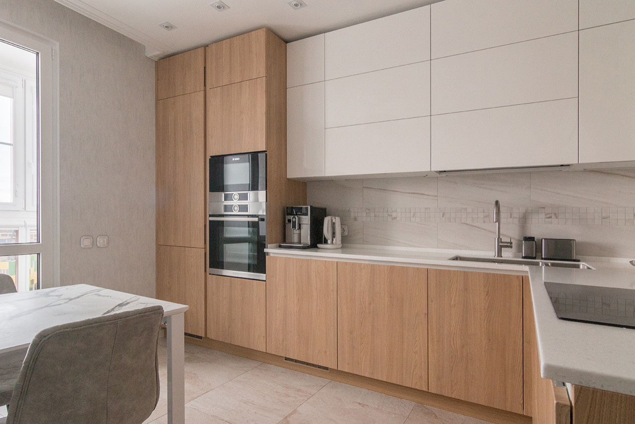 Дизайн четырехкомнатной квартиры в ЖК "Лучи".