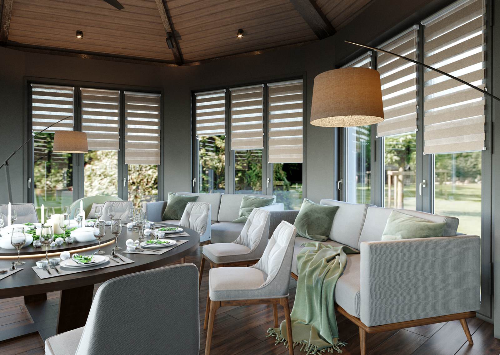 Гостиная в гостевом доме