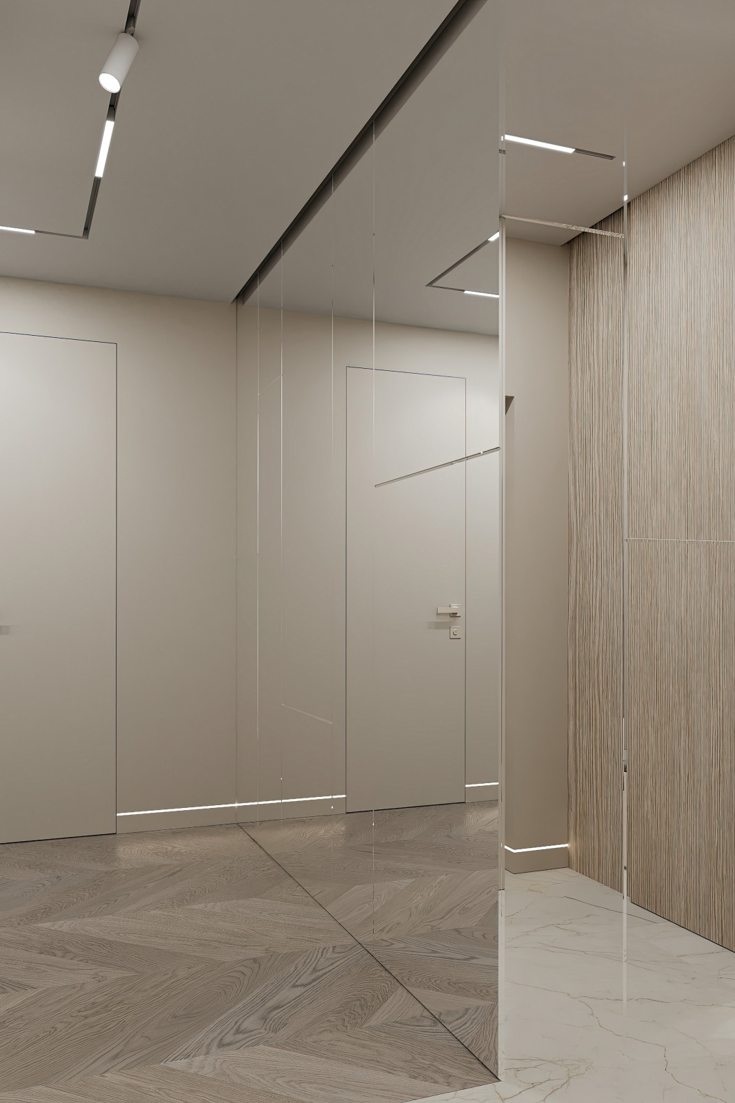 Дизайн и ремонт квартиры в ЖК Большая семерка - Сочный синий