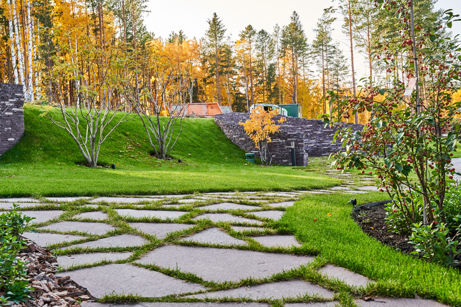 Сад холмов и склонов