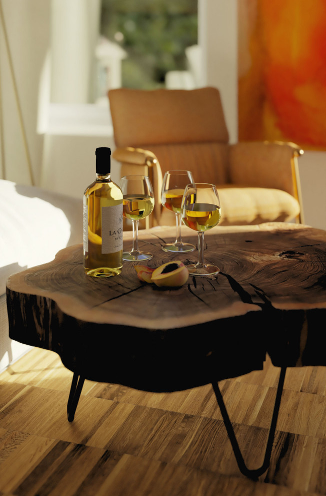 Проект квартиры с "загородным мотивом"