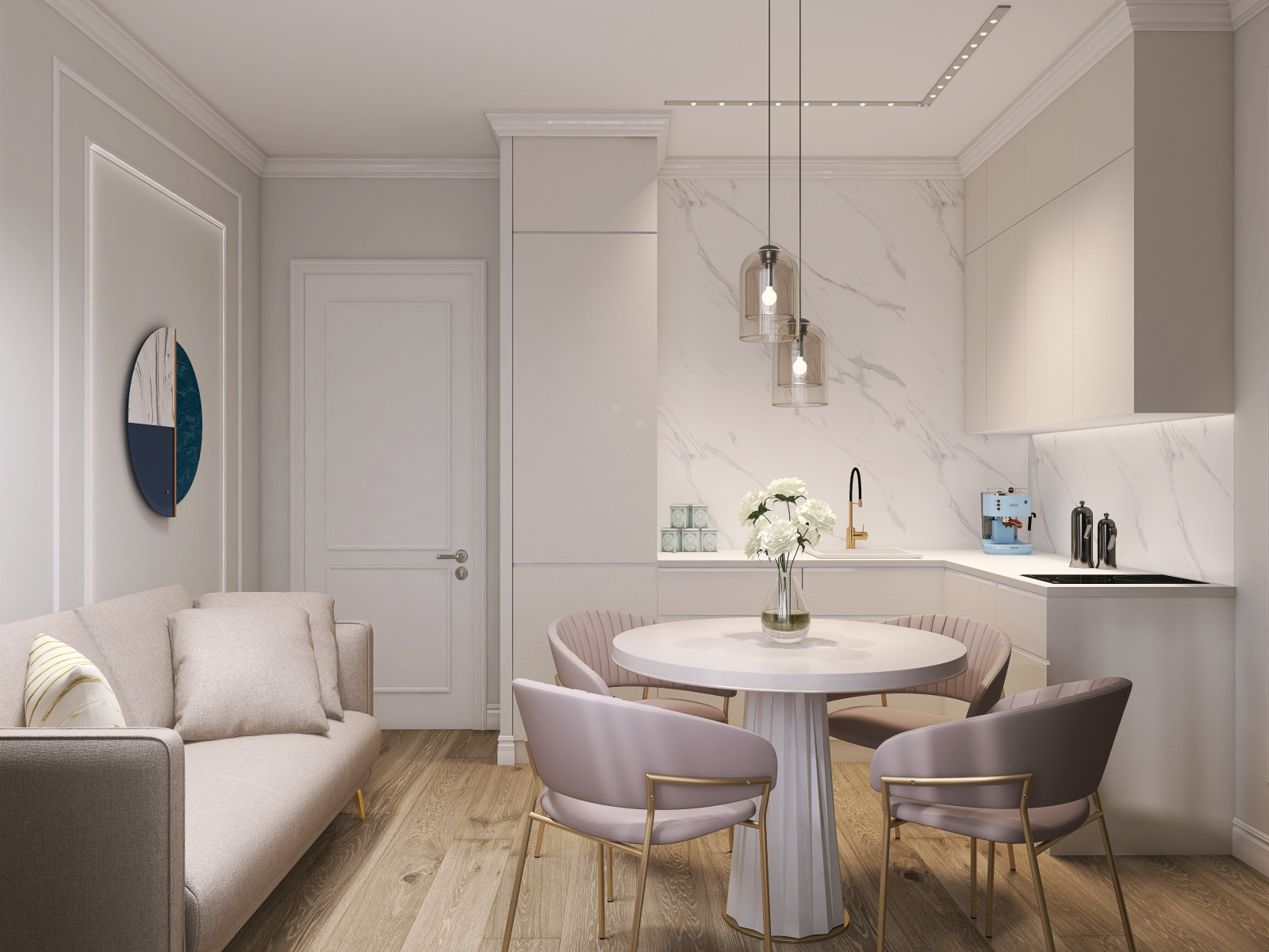 Обложка проекта: Трехкомнатная квартира