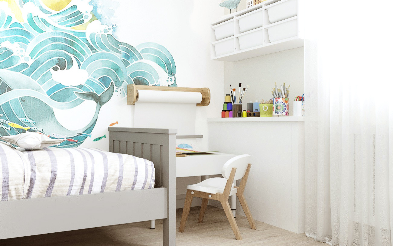 Квартира 54 м2 для молодой семьи в ЖК "Краски лета"