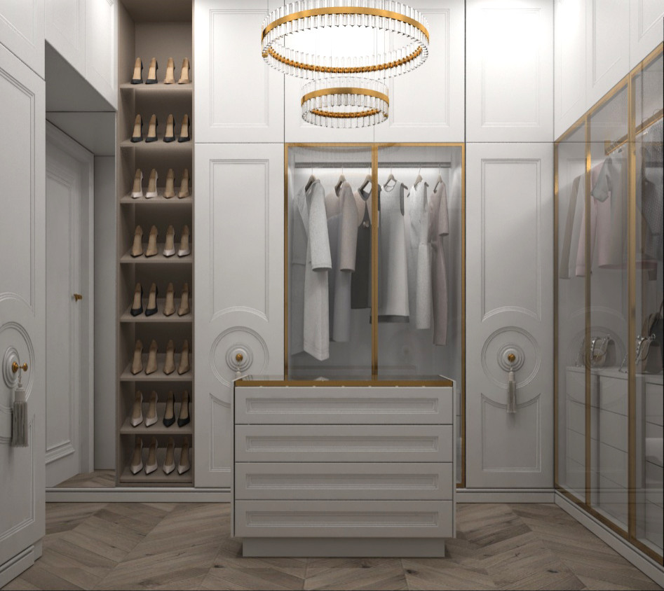 Классический дизайн коттеджа г. Пенза